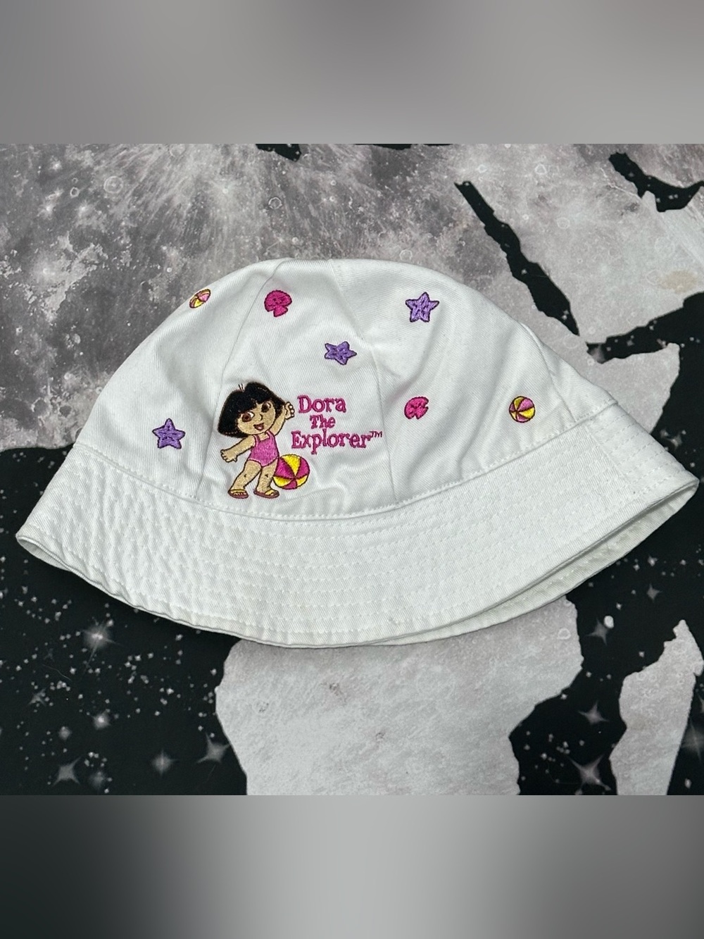 Dora The Explorer Embroidered Characters Bucket Hat